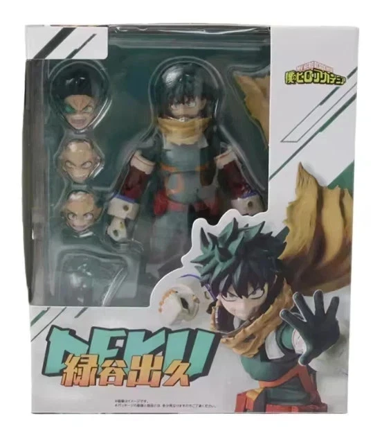 SHF My Hero Academia Deku Izuku Midoriya Articulated Action Figure 15cm-USA