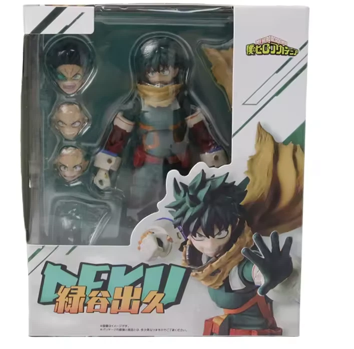 SHF My Hero Academia Deku Izuku Midoriya Articulated Action Figure 15cm-USA