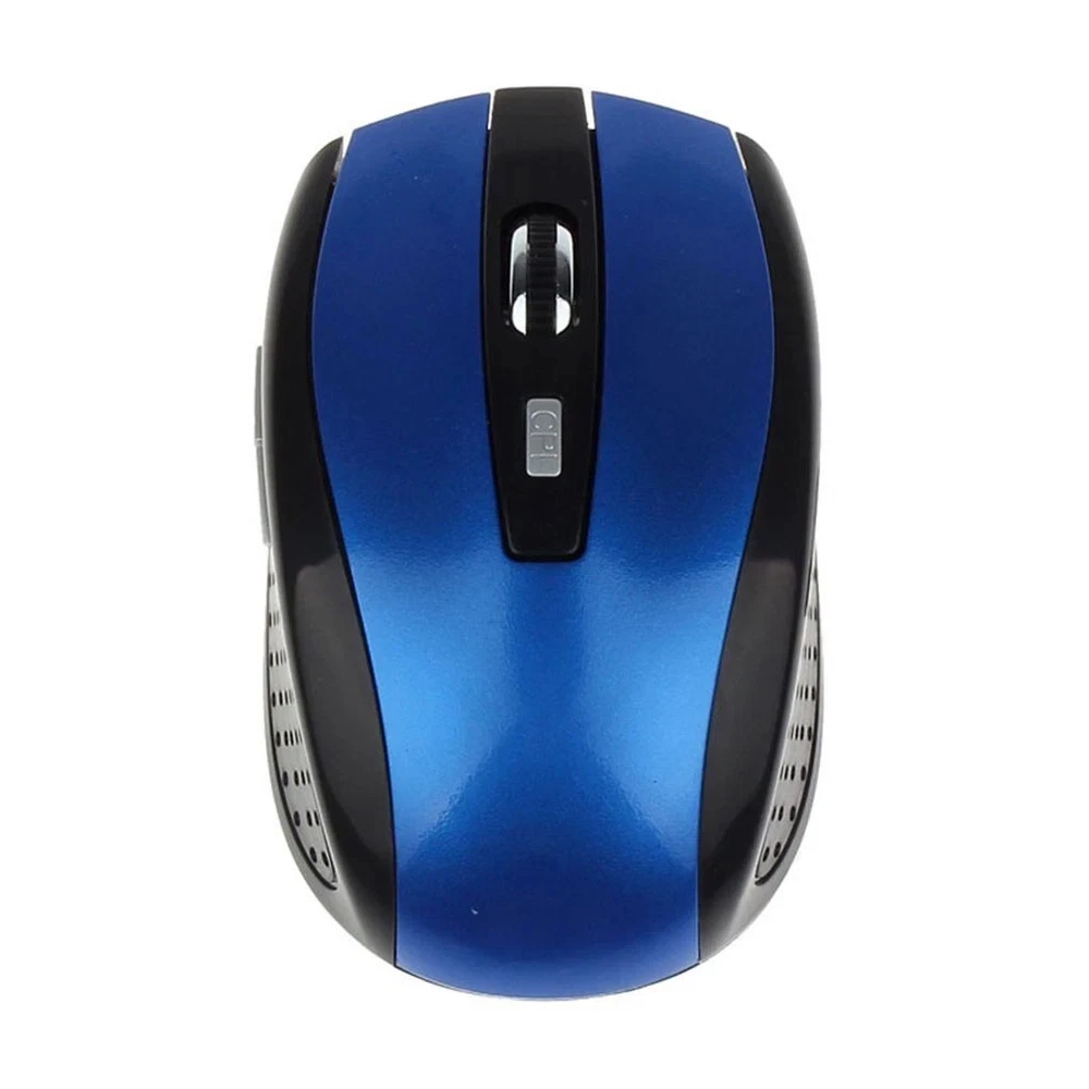 2.4GHz Wireless Optical Mouse with USB Receiver | Adjustable 1600 DPI for PC & Laptop
